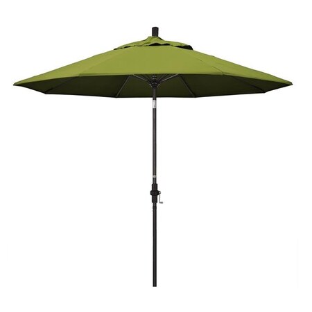 California Umbrella California Umbrella GSCUF908117-F55 9 ft. Fiberglass Market Umbrella Collar Tilt Bronze-Olefin-Kiwi GSCUF908117-F55